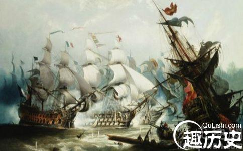 关于特拉法尔加海战的油画